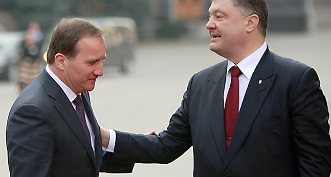 Petro Poroshenko,Stefan Lofven