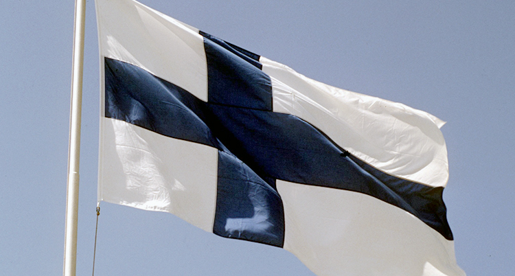 Finsk flagga.