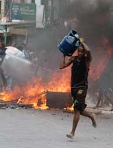 Många människor har dödats i bråken i Kenya. Foto: Scanpix