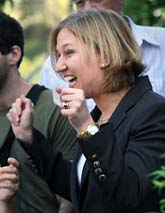 Tzipi Livni är Israels nya ledare. Foto: Alon Ron/Scanpix.