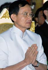 Somchai Wongsawat tvingas sluta som premiärminister. Foto: Wichai Taprieu/Scanpix