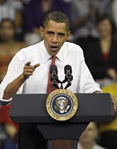 Barack Obama. Foto: AP/Rob Carr/Scanpix
