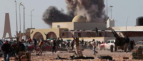 Striderna i Libyen fortsätter. Foto: Hussein Malla/Scanpix