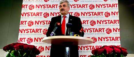 Håkan Juholt blir ledare för Sveriges största parti. Foto: Pontus Lundahl/Scanpix