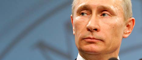 Ryssland premiärminister Vladimir Putin. Foto: Scanpix