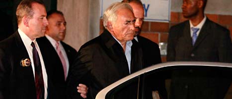 Domenique Strauss Kahn är åtalad för sexbrott i USA.
Foto: Julio Cortez/AP/Scanpix.