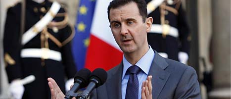 Syriens ledare Bashar al-Assad. Foto: Scanpix