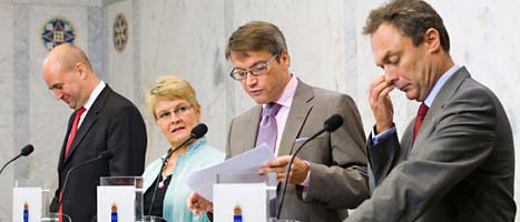 Regeringen lovar sänkt skatt till pensionärerna om två år.
Foto: Henrik Montgomery/Scanpix