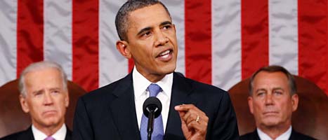 USAs president Obama. Foto: John Boeher/Scanpix