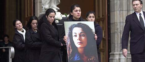 Fadime Sahindal dödades i Uppsala av sin pappa. Foto: Jens Lestrade/Scanpix 