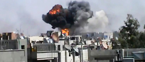 Striderna och bombningarna i Syrien har fortsatt. Foto: AP/Scanpix