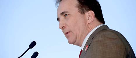 Stefan Löfven säger att Socialdemokraterna vill skapa fler jobb.
Foto: Adam Ihse/Scanpix