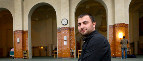 Omar Mustafa är ordförande i Islamiska förbundet i Sverige. Foto: Janerik Henriksson/Scanpix