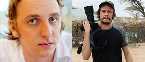 Martin Schibbye och Johan Persson har varit fångar i 14 månader. Foton: Jonas Gratzer/ Scanpix och Kontinent Agency