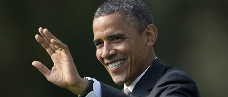 USAs president Barack Obama har en bra chans att få fortsätta 
som landets ledare. Foto: Carolyn Kaster/Scanpix.
