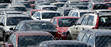 Volvo har svårt att sälja sina bilar. Foto: Adam Ihse/Scanpix.