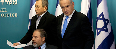 Israels ledare berättar att striderna mellan Israel och Gaza är slut.
Foto: Sebastian Scheiner/Scanpix.