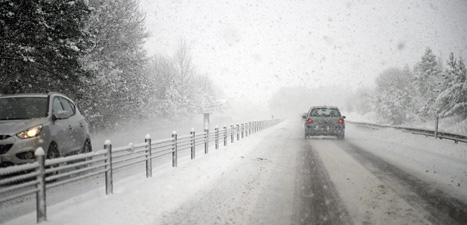 Snön vräkte ner över stora delar av Sverige under helgen.
Foto: Björn Larsson Rosvall/Scanpix.