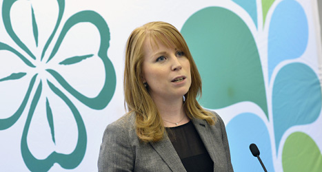 Centerpartiets ledare Annie Lööf. Foto: Jonas Ekströmer/Scanpix.