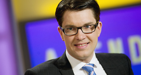 Jimmie Åkesson tjänar mer än en miljon kronor om året. 
Foto: Erik Mårtensson/Scanpix.