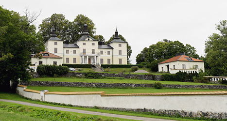 Stenhammar slott ligger utanför Flen. Foto: Pontus Lundahl/Scanpix.