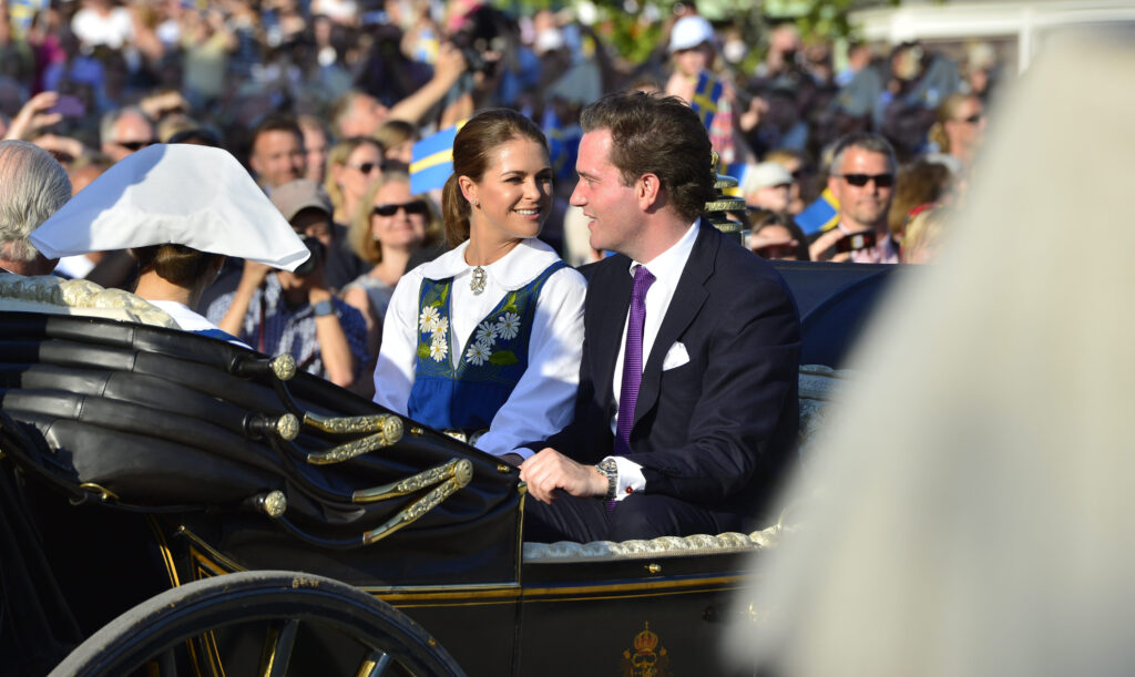 Madeleine och Chris O'Neill gifter sig. Foto: Henrik Montgomery/Scanpix.