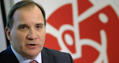 Socialdemokraternas ledare Stefan Löfven. Foto: janerik Henriksson/Scanpix.