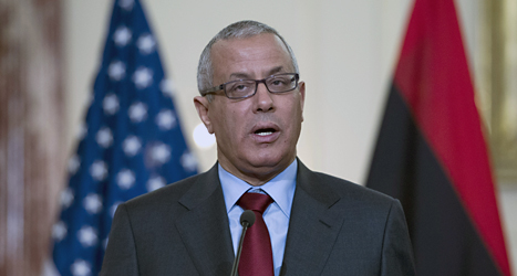 Libyens ledare Ali Zeidan har blivit bortrövad av rebeller.
Foto: José Luis Magana/TT