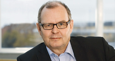 Tord Strannefors arbetar på arbetsförmedlingen. Foto: Arbetsförmedlingen.
