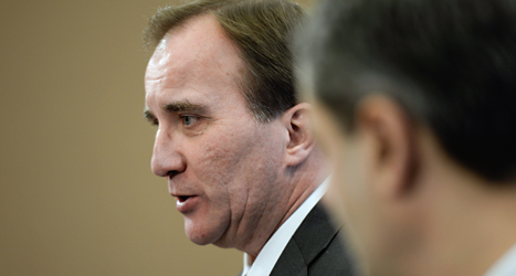 Socialdemokraternas ledare Stefan Löfven är orolig över att svenska elever lär sig för lite i skolan. Foto: Leif R Jansson/TT.