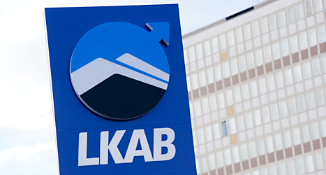 Det går bra för gruvföretaget LKAB. Foto: Henrik Montgomery/TT.