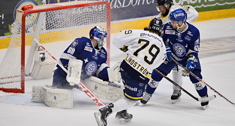 HV17 vann åttondelsfinalen mot Leksand. Foto: Anders wiklund/TT.