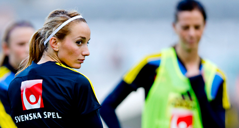 Kosovare Asllani är en av Sveriges bästa spelare. Foto: Adam Ihse/TT.