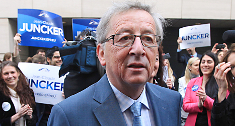 Jean-Claude Juncker kan bli ny ledare för EUs regering. Foto: Yves Logghe /TT