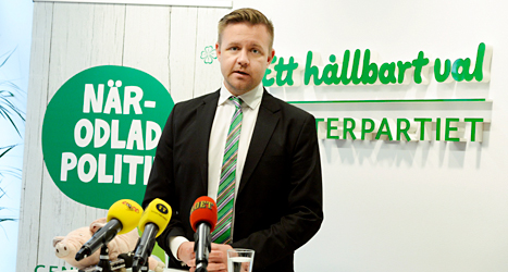 Många av Centerns väljare gillar Fredrick Federley. De vill att han ska bli partiets politiker i EU. Foto: TT