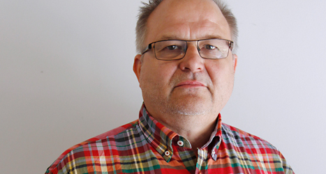Centerns politiker Kent Johansson vill jobba för bönderna i EU. Foto: TT