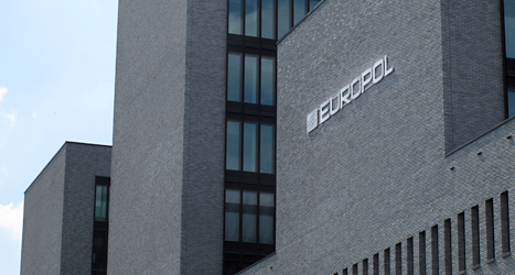 De europeiska poliserna i Europol har sitt kontor i Holland. Foto: TT