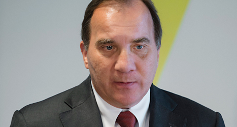 Socialdemokraternas ledare Stefan Löfven.<br />Foto: Vilhelm Stokstad/TT