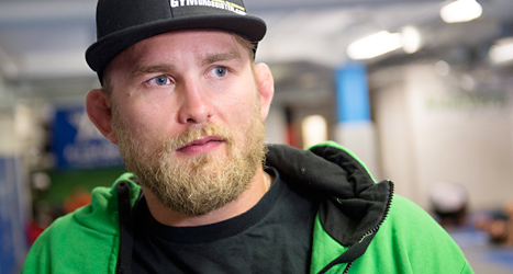 Alexander Gustafsson är skadad och missar sin VM-match.
Foto: Izabelle Nordfjell/TT.