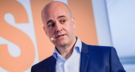 Fredrik Reinfeldt vill att hans parti Moderaterna ska göra mer för homosexuella och transpersoner. Foto: TT