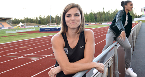 Susanna Kallur och Irene Ekelund tävlar i SM som börjar på fredagen. Foto: Maja Suslin, TT