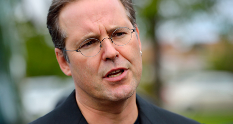 Anders Borg har varit en av Moderaternas viktigaste politiker. Foto: Henrik Montgomery /TT