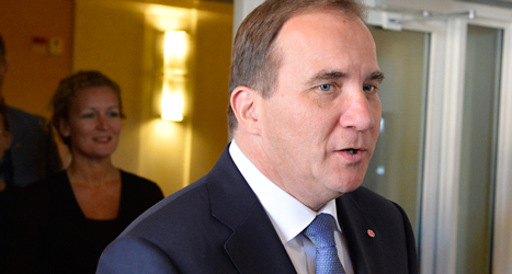 Stefan Löfven är ledare för Sveriges största parti Socialdemokraterna. Foto: TT