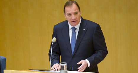 Stefan Löfven är Sveriges nya statsminister. Foto: Janerik Henriksson/TT.