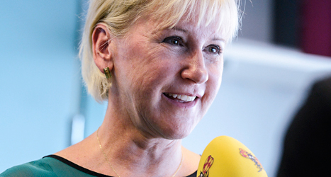 Margot Wallström blir Sveriges nya utrikesminister. Foto: Claudio Bresciani/TT.