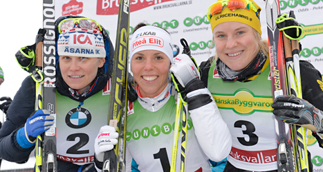 Ida Ingemarsdotter, Charlotta Kalla och Hanna Falk