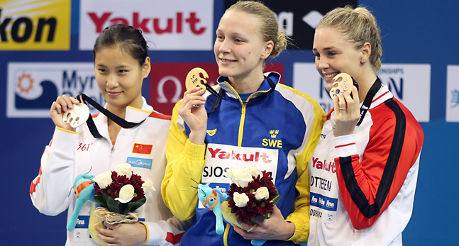 Sarah Sjöström.