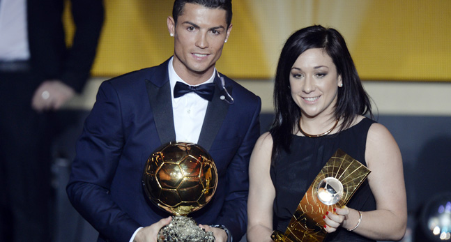 Cristiano Ronaldo och Nadine Kessler