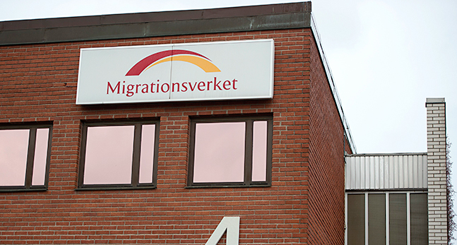 Migrationsverkets kontor i Märsta.