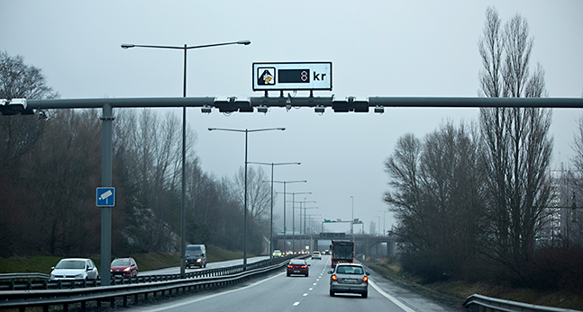 Trafik i Göteborg.